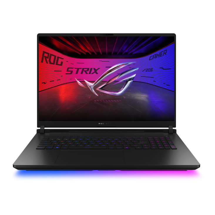 ASUS ROG Strix SCAR 18 Intel® Core™ Ultra 9 275HX Processor Up to 5.4 GHz NVIDIA GeForce RTX™ 5090 Laptop GPU 24GB GDDR7 18-inch 2.5K 240Hz Mini LED ROG Nebula Display - Off Black ASUS ROG Strix SCAR 18 Intel® Core™ Ultra 9 275HX Processor Up to 5.4 GHz NVIDIA GeForce RTX™ 5090 Laptop GPU 24GB GDDR7 18-inch 2.5K 240Hz Mini LED ROG Nebula Display - Off Black